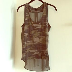 Camo tank top